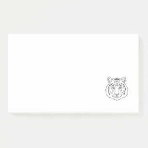 Tiger Illustration Post-it Notes