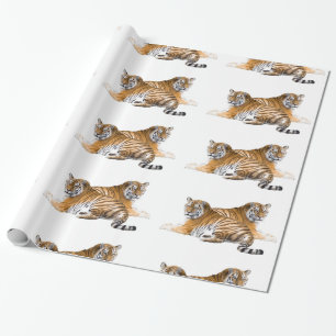 Tiger image for Glossy-Wrapping-Paper Wrapping Paper