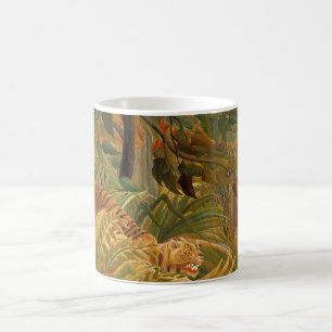 Tiger in a Tropical Storm by Henri Rousseau Coffee Mug