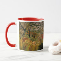 Tiger in a Tropical Storm by Henri Rousseau