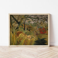 Tiger in a Tropical Storm | Henri Rousseau