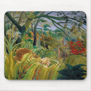 Tiger in a Tropical Storm, Rousseau Mouse Mat