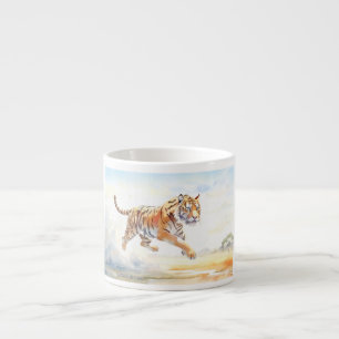 Tiger in Action 3 Espresso Cup