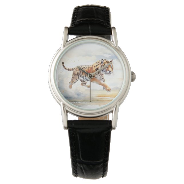 Tiger in Action Watch (Front)