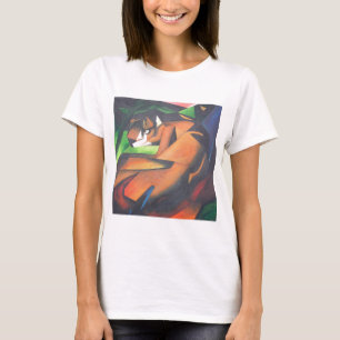 Tiger In Geometric Art Style Franz Marc T-Shirt