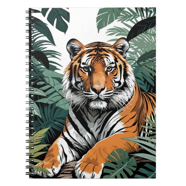 Tiger in the Jungle | Notebook Journal (Front)