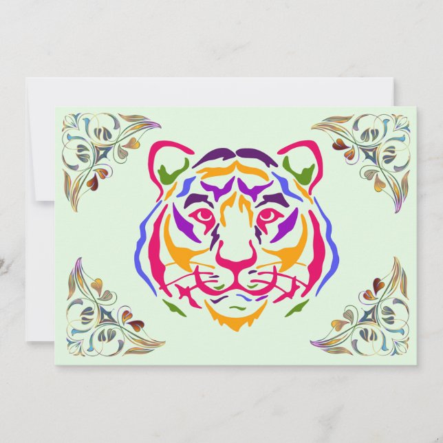 Tiger Invitation (Front)