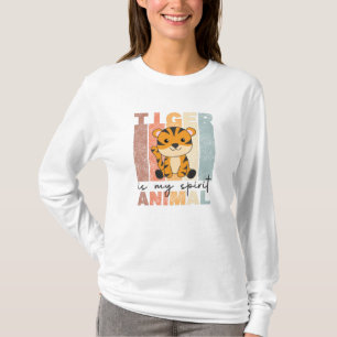 Tiger Is My Spirit Animal - Sweet Tiger Vintage T-Shirt
