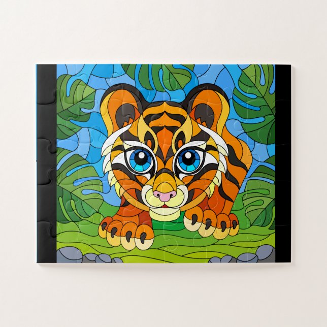 Tiger  jigsaw puzzle (Horizontal)