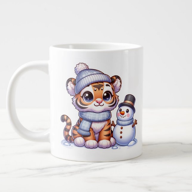 Tiger Jumbo Mug (Left)