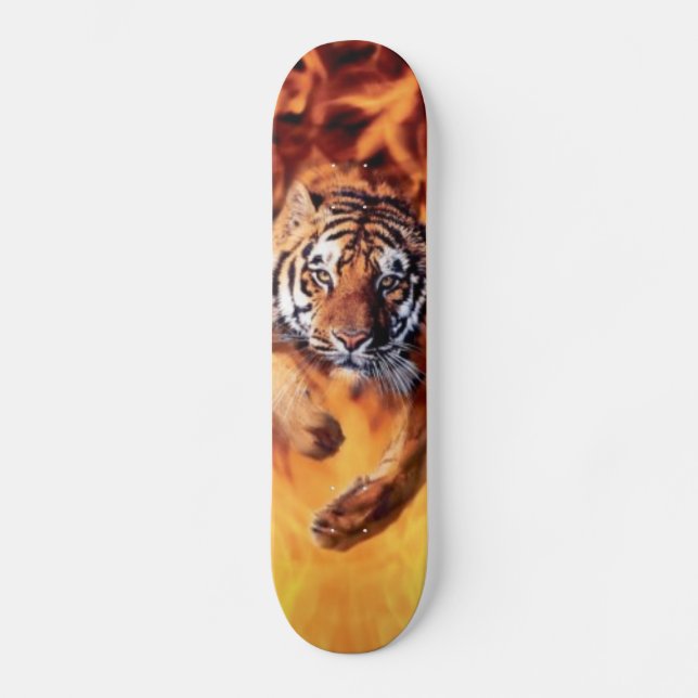 Tiger Jumping Skateboard (Front)
