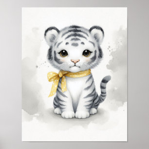 Tiger Jungle Nursery Wall Art