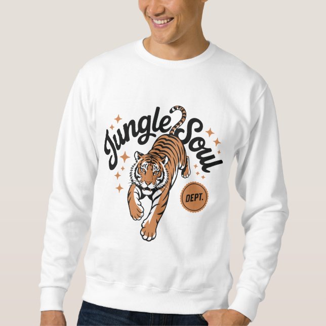  Tiger Jungle Soul Sweatshirt (Front)
