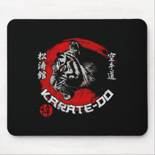 Tiger Karate Symbol Shotokan Dojo Training Kanji J Mouse Mat