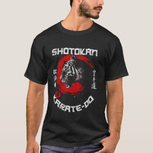 Tiger Karate Symbol shotokan Dojo training kanji J T-Shirt