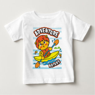 Tiger kayaking baby T-Shirt