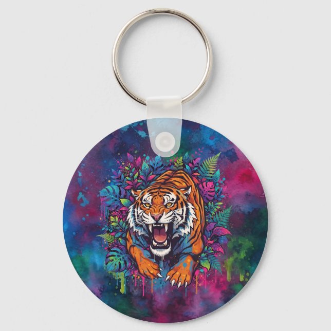 Tiger Key Ring (Front)