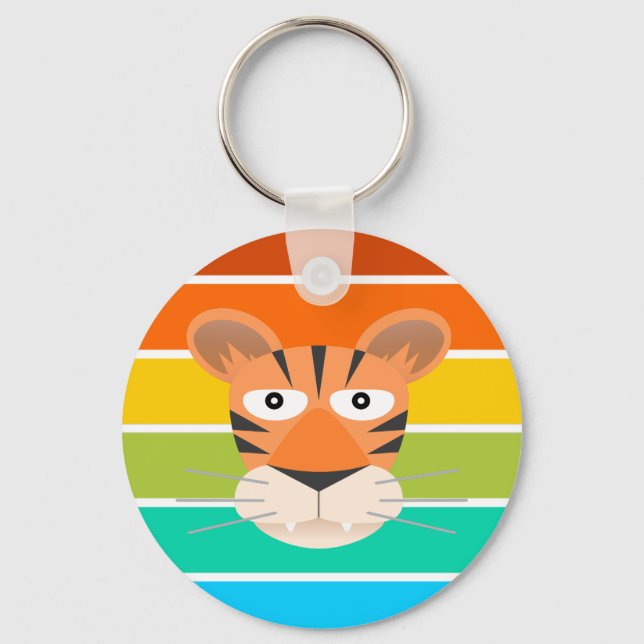 Tiger Key Ring (Front)