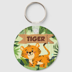 Tiger Keychain
