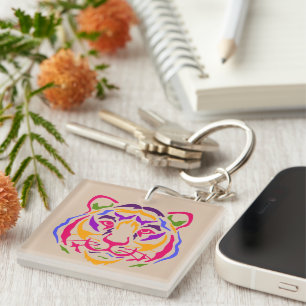 Tiger Keychain