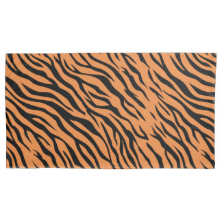 Tiger King Size Pillow Case Pair