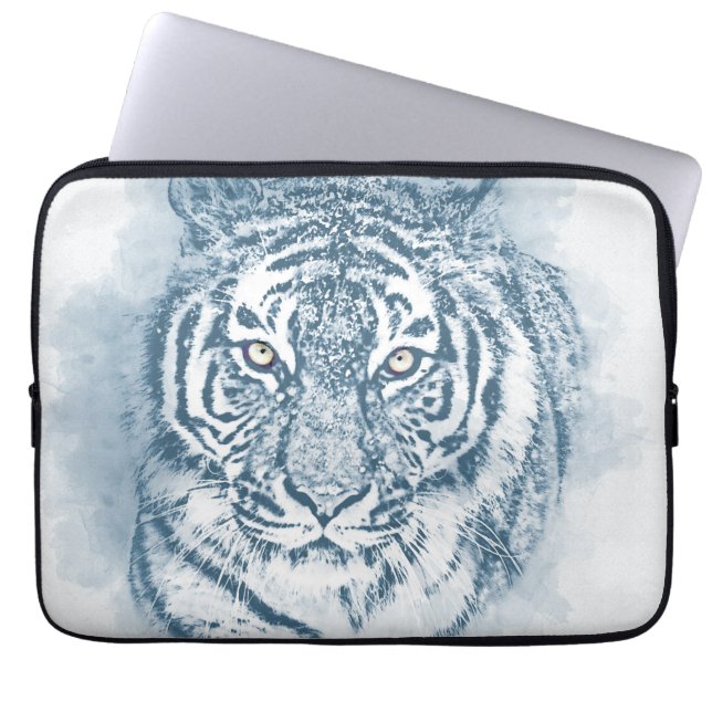 tiger laptop sleeve (Front)