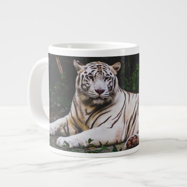 Tiger Large Coffee Mug (Front Left)