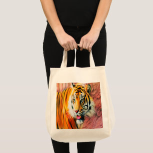 Tiger Large Tote Bag
