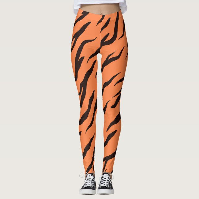 Tiger Legging, Animal Legging for women (Front)