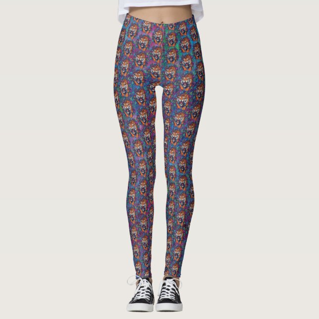 Tiger Leggings (Front)