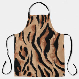 Tiger Leopard: Animal Skin Seamless Apron