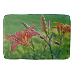 Tiger Lilies Bath Mat