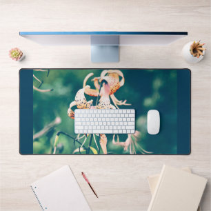 Tiger lilies desk mat