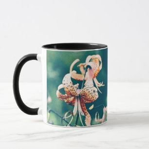 Tiger lilies mug
