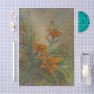 Tiger Lilies Tissue Paper