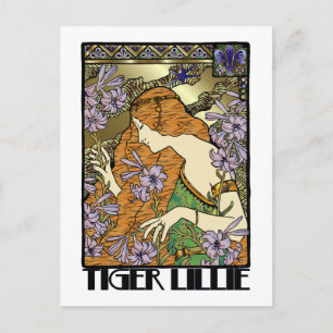 Tiger Lillie Postcard