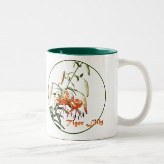 Tiger Lilly Two-Tone Coffee Mug