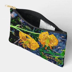 Tiger Lily Accessory Pouch