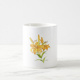 Tiger lily coffee mug