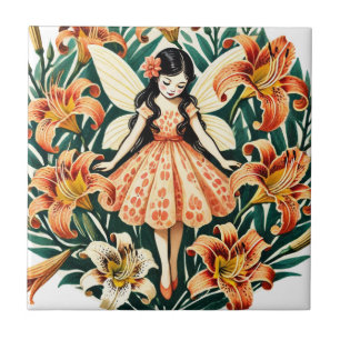 Tiger Lily Fairy                                   Tile