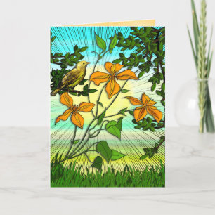 Tiger Lily Morn (card) Card
