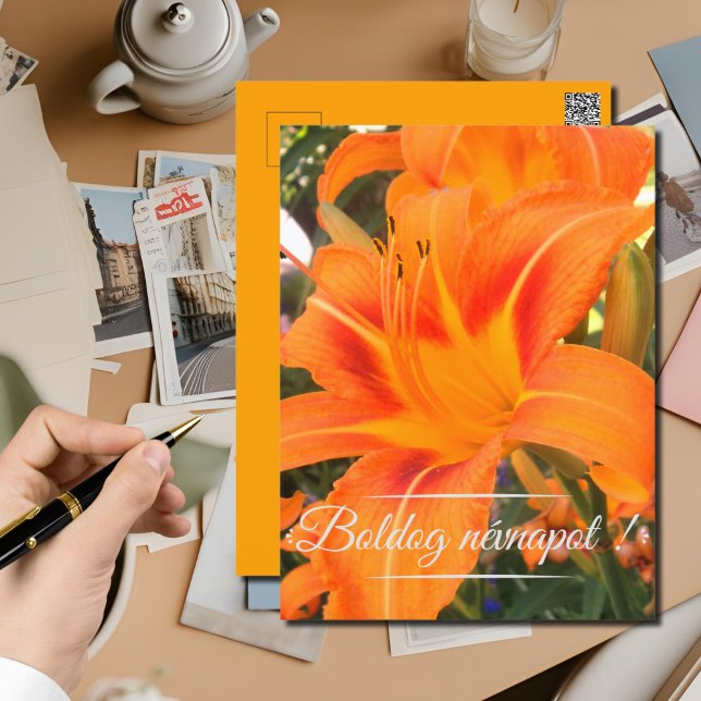 Tiger lily  - Name Day Postcard (Creator Uploaded)