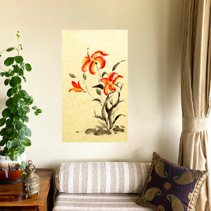 Tiger Lily - red Photo Print