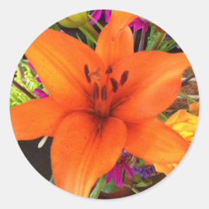 Tiger Lily Sticker