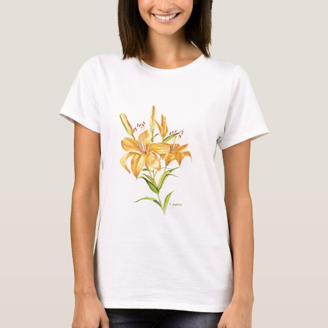 Tiger lily T-Shirt (Front)