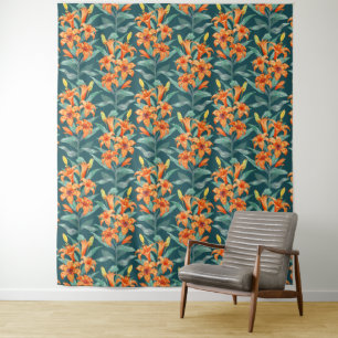 Tiger Lily Tapestry