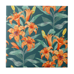 Tiger Lily Tile