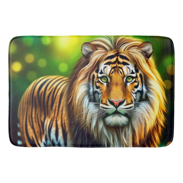 Tiger Lion Hybrid Bath Mat (Front)