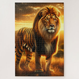 Tiger Lion Jigsaw Puzzle