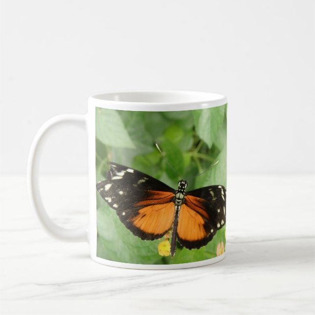 Tiger Longwing Butterfly Mug (Left)